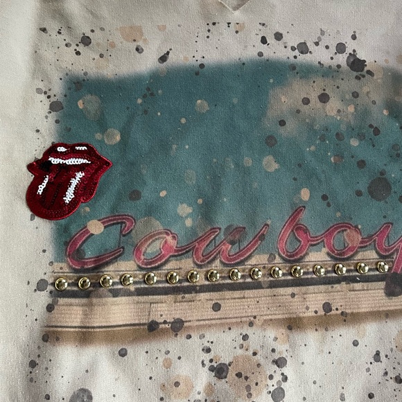 Cowboy Graphic Crew Neck Sweatshirt - Picture 4 of 11